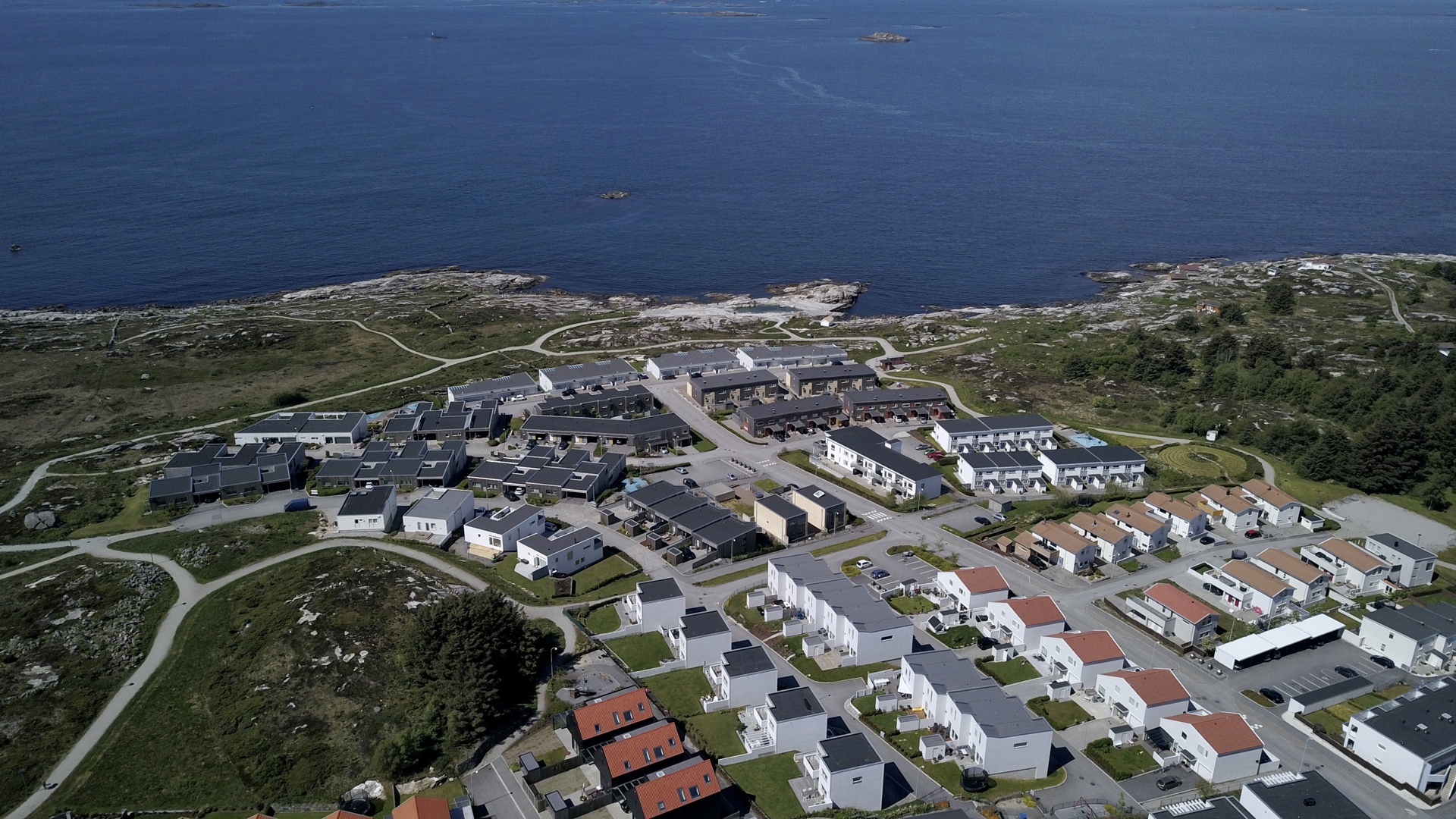 Vår og blå himmel på Myklebust!